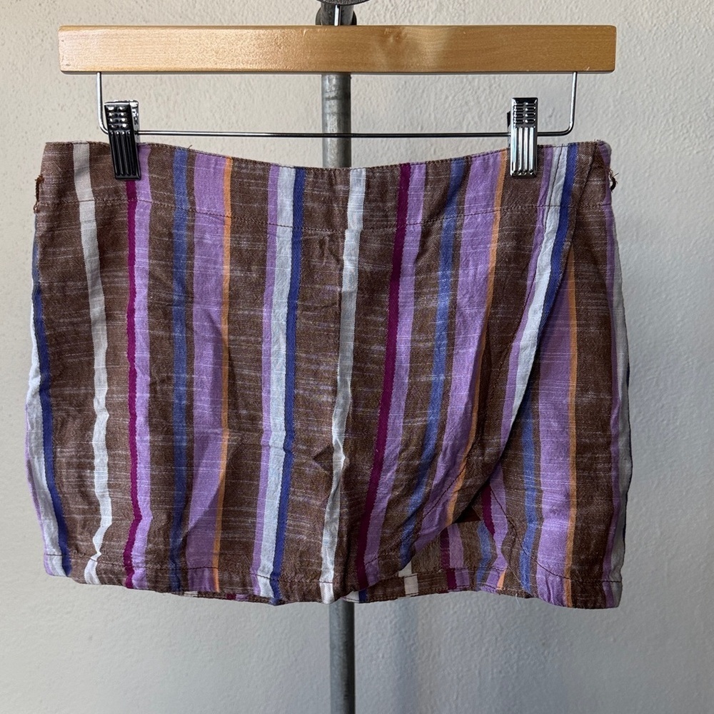 Free People Striped Skort Womens Size 2